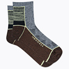 Moab Hiking Quarter Sock, Brown, dynamic 3