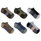 Recycled Cushioned Low Cut Sock, Brown Assorted, dynamic 3