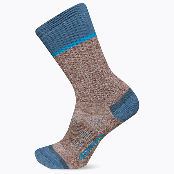 Moab Crew Sock, Blue, dynamic