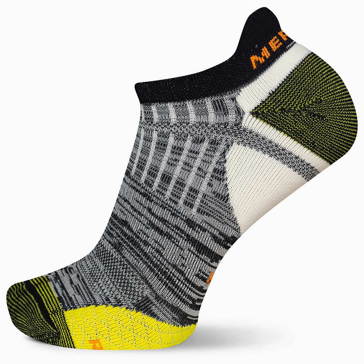 Cushion Trail Runner Tab Sock, Black, dynamic 1
