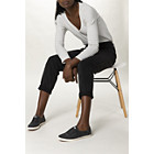 Chillax Washable Slip On Sneaker, Charcoal, dynamic 4
