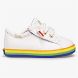 Kickstart Crib Sneaker, White/Rainbow, dynamic 1