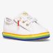 Kickstart Crib Sneaker, White/Rainbow, dynamic 5