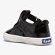 Champion Toe Cap T-Strap Sneaker, Black Patent, dynamic 5