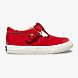 Daphne Patent Sneaker, Red, dynamic 1