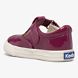 Daphne Patent Sneaker, Berry, dynamic 5