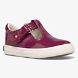 Daphne Patent Sneaker, Berry, dynamic 4