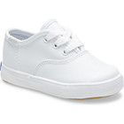 Champion Toe Cap Sneaker, White Leather, dynamic 4
