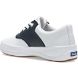 School Days Sneaker, White / Classic Navy, dynamic 5