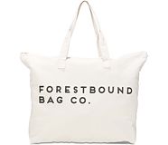 Forestbound Canvas Tote Bag, Cream, dynamic