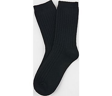 1 Pack Ultra Soft Boot Socks (GWP), Black, dynamic