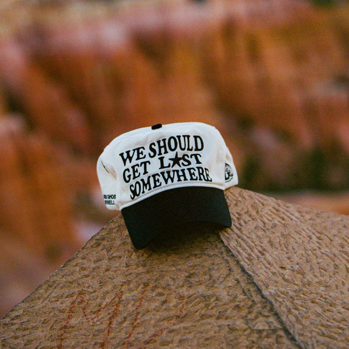 Merrell X Lonely Ghost We Should Get Lost Somewhere Hat, Black, dynamic 6