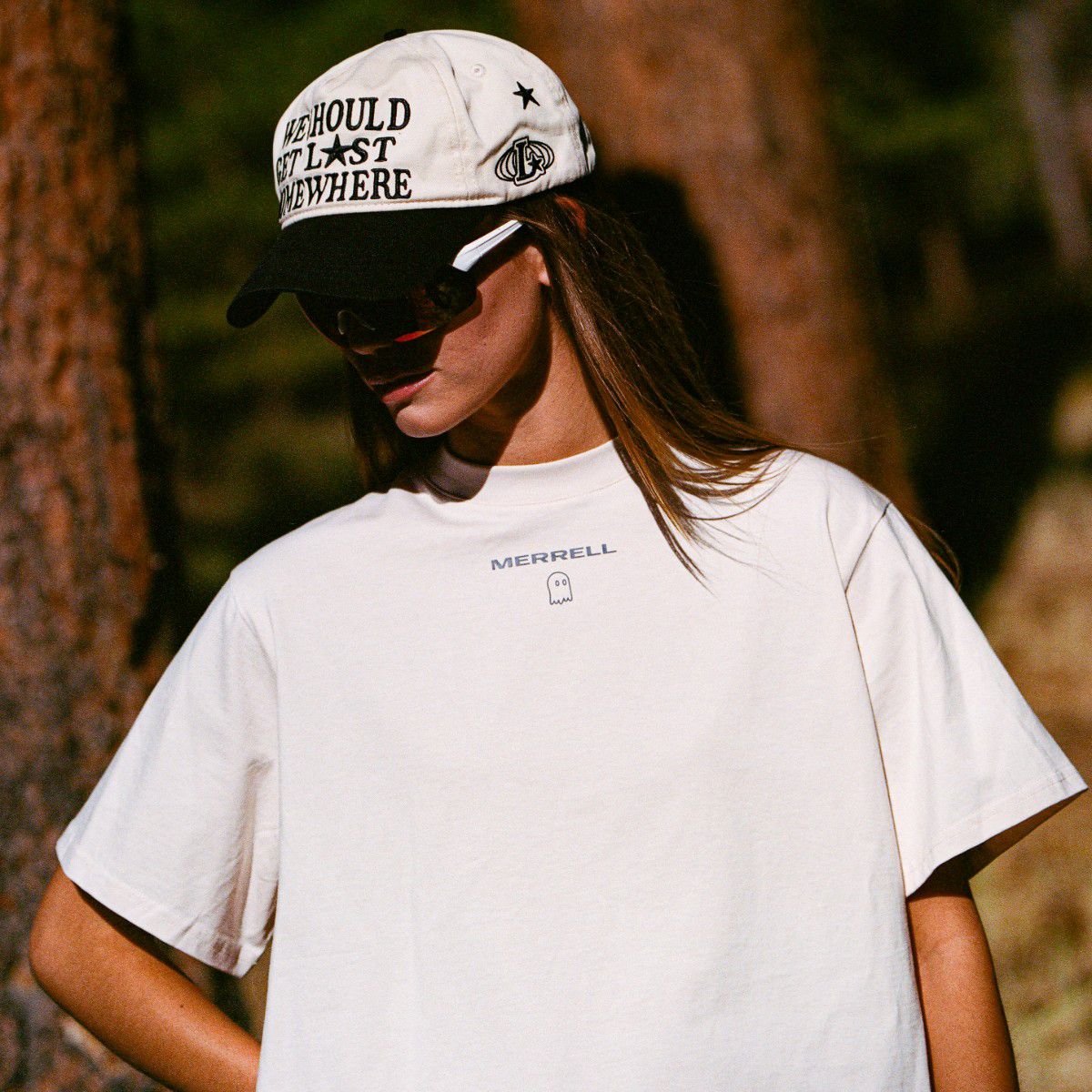 Merrell X Lonely Ghost We Should Get Lost Somewhere Hat, Black, dynamic 7