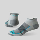 Inferno Cushioned No Show Tab 3-Pack Socks, Grey Heather, dynamic 2