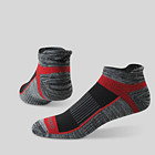Inferno Cushioned No Show Tab 3-Pack Socks, Black | Grey Assorted, dynamic 2