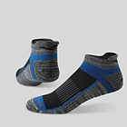 Inferno Cushioned No Show Tab 3-Pack Socks, Black | Grey Assorted, dynamic 4