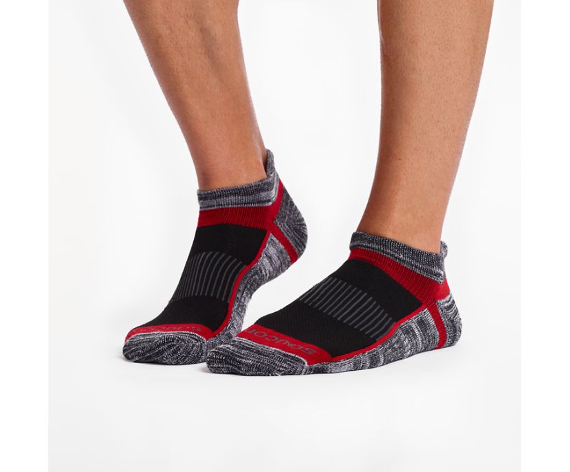 Inferno No Show Tab 3-Pack Socks, Black | Grey Assorted, dynamic 1