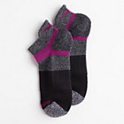 Inferno No Show Tab 3-Pack Socks, Pink Assorted, dynamic 5