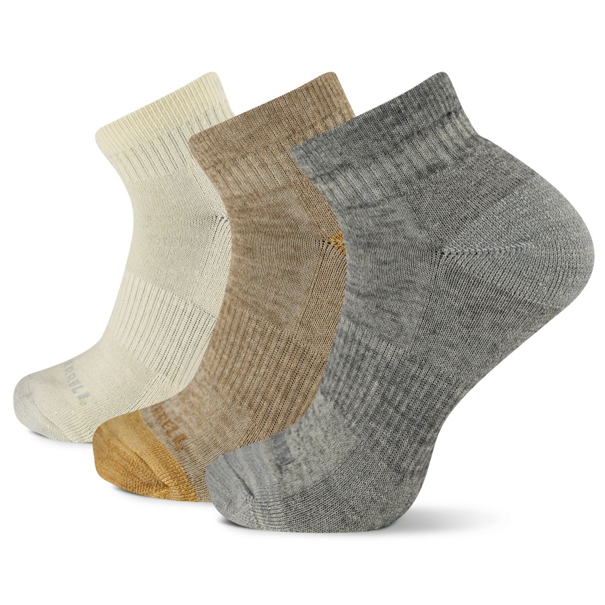 Trekker Wool Quarter Sock 3 Pack, Assorted, dynamic