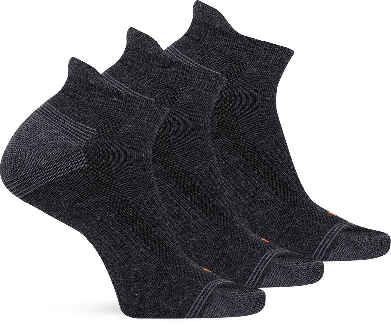 Recycled Low Cut Tab Sock 3 Pack, Black, dynamic
