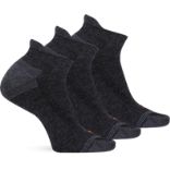 Repreve® Low Cut Tab Sock 3 Pack, Black, dynamic