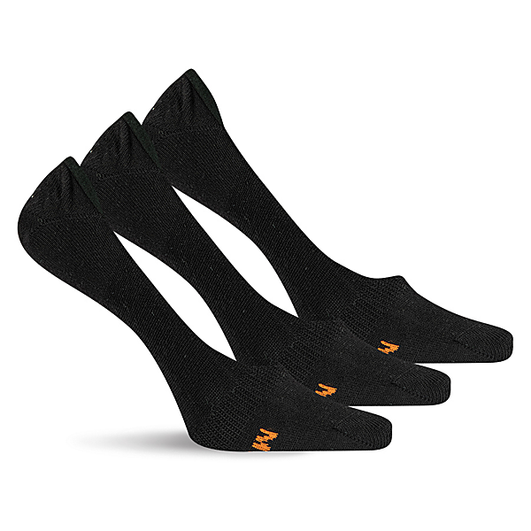 3 Pack Performance Liner Sock, Black, dynamic