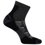 Moab Hiker Quarter Sock, Charcoal, dynamic 1