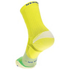 Cushion Trail Runner Crew Sock, Light Yellow, dynamic 2