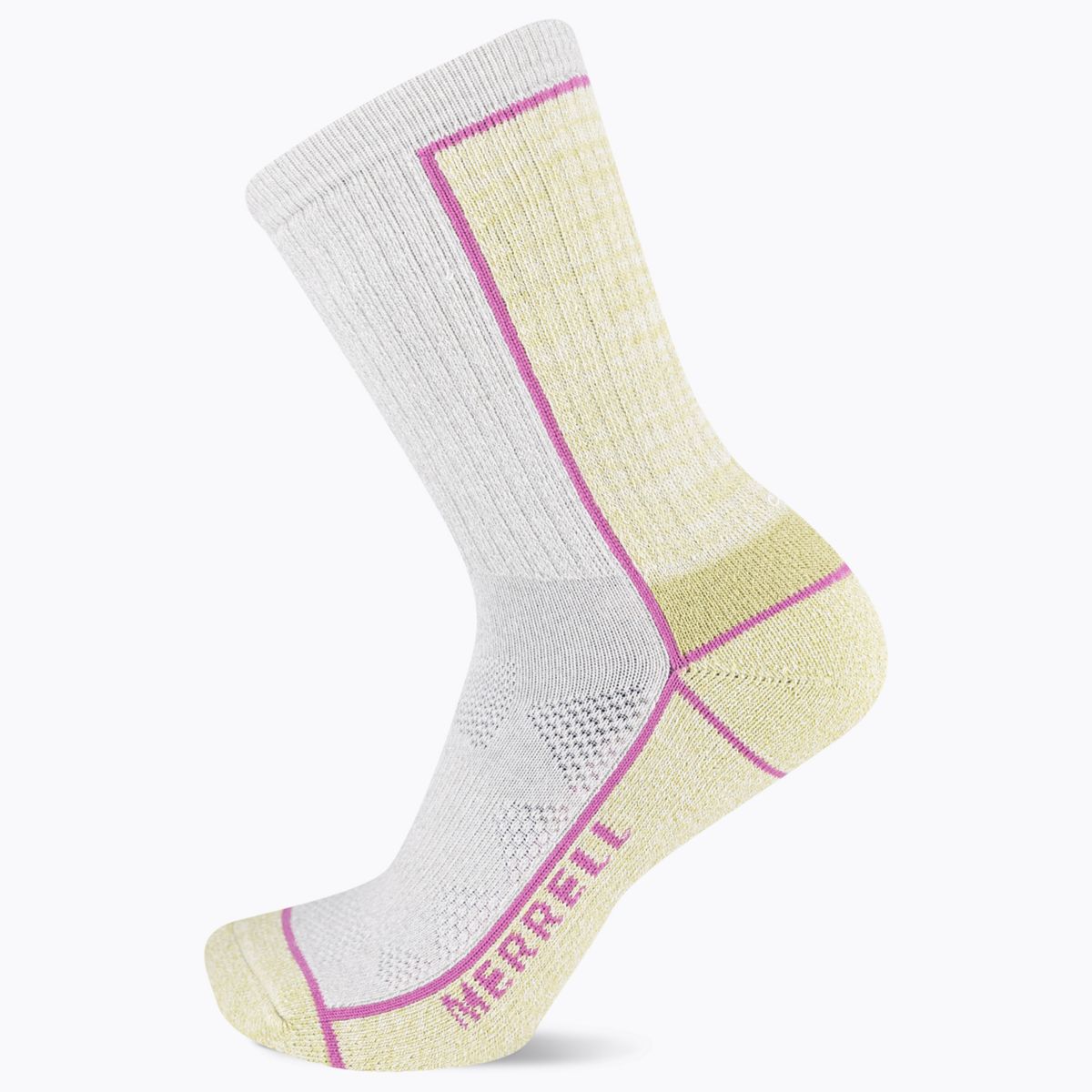 Moab Hiker Crew Tab Sock, Light Grey, dynamic