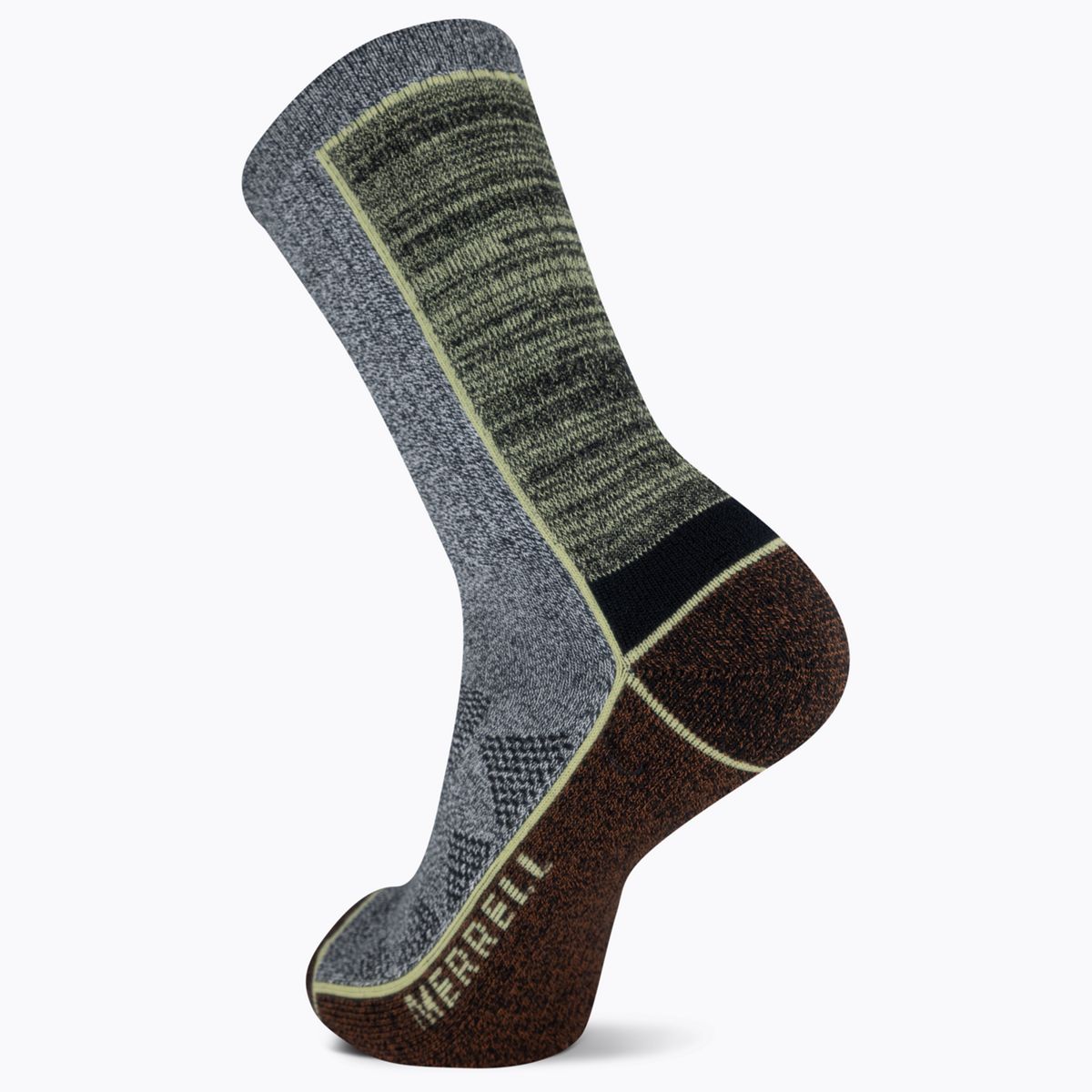 Moab Hiker Crew Tab Sock, Brown, dynamic 2