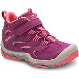 Chameleon 7 Access Mid A/C Waterproof Boot, Berry/Coral, dynamic
