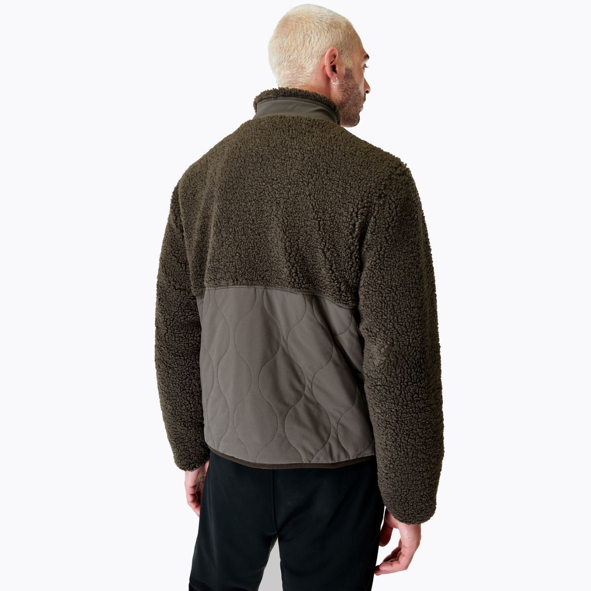 Sherpa Mixup Jacket, Beluga, dynamic 3