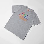 Outdoors Is For Everyone Tee, Heather Grey, dynamic 3