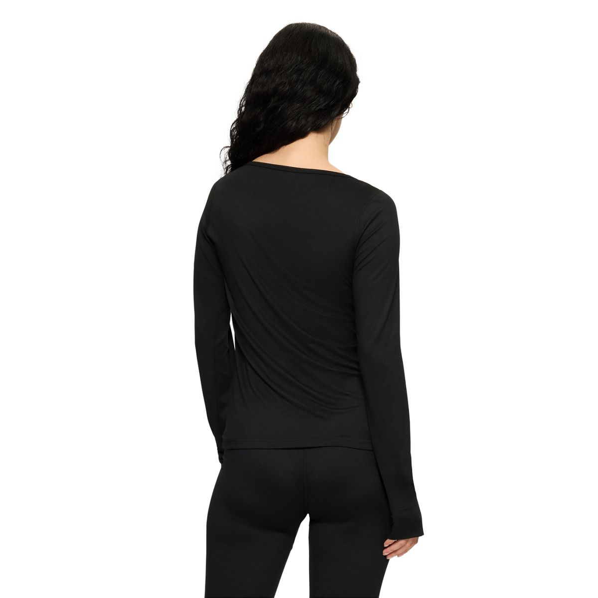 Juniper Base Layer Top, Black, dynamic 2
