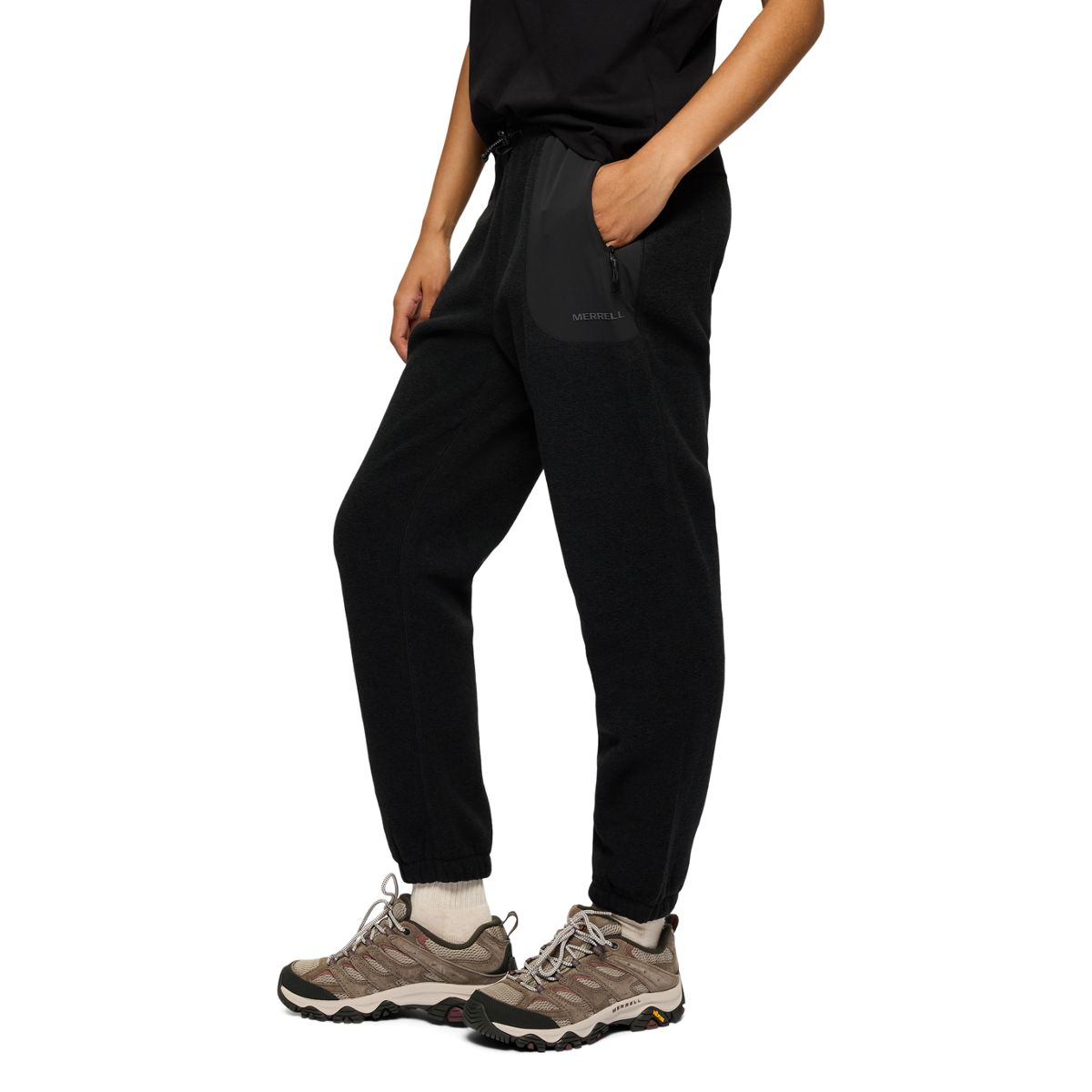 Jungle Fleece Jogger, Black, dynamic 4