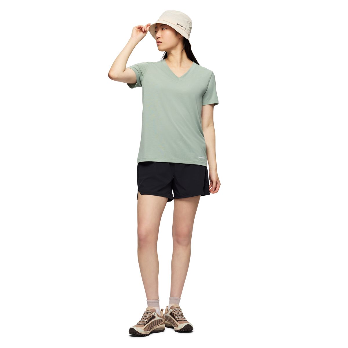 Victorai Running Short, Black, dynamic 2