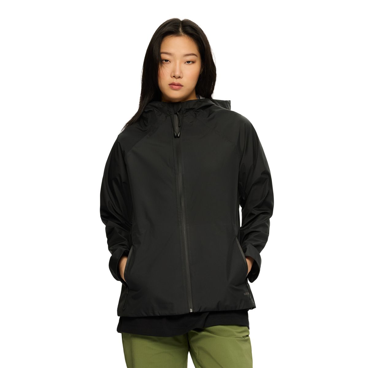 Rain Shell Jacket, Black, dynamic 1