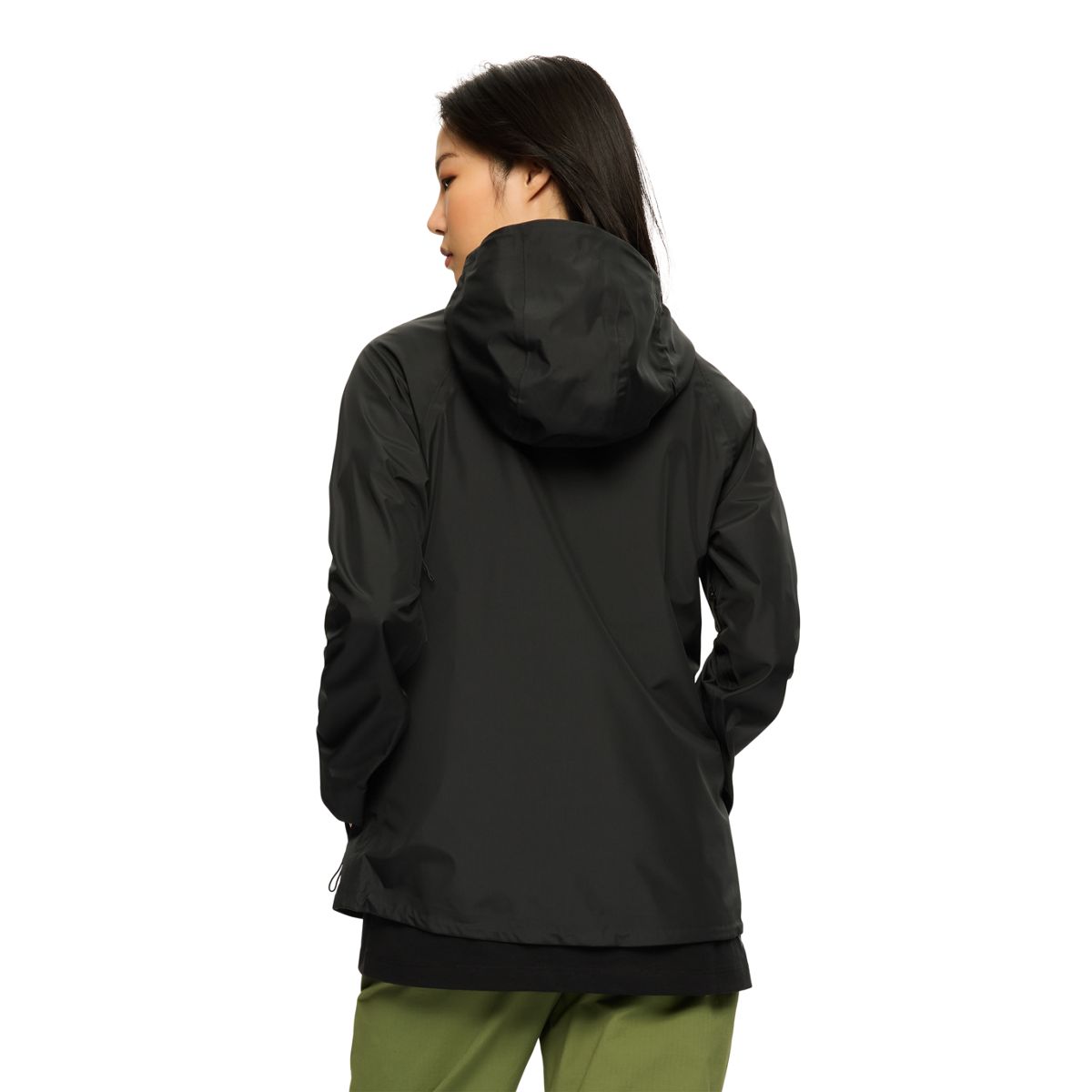Rain Shell Jacket, Black, dynamic 3