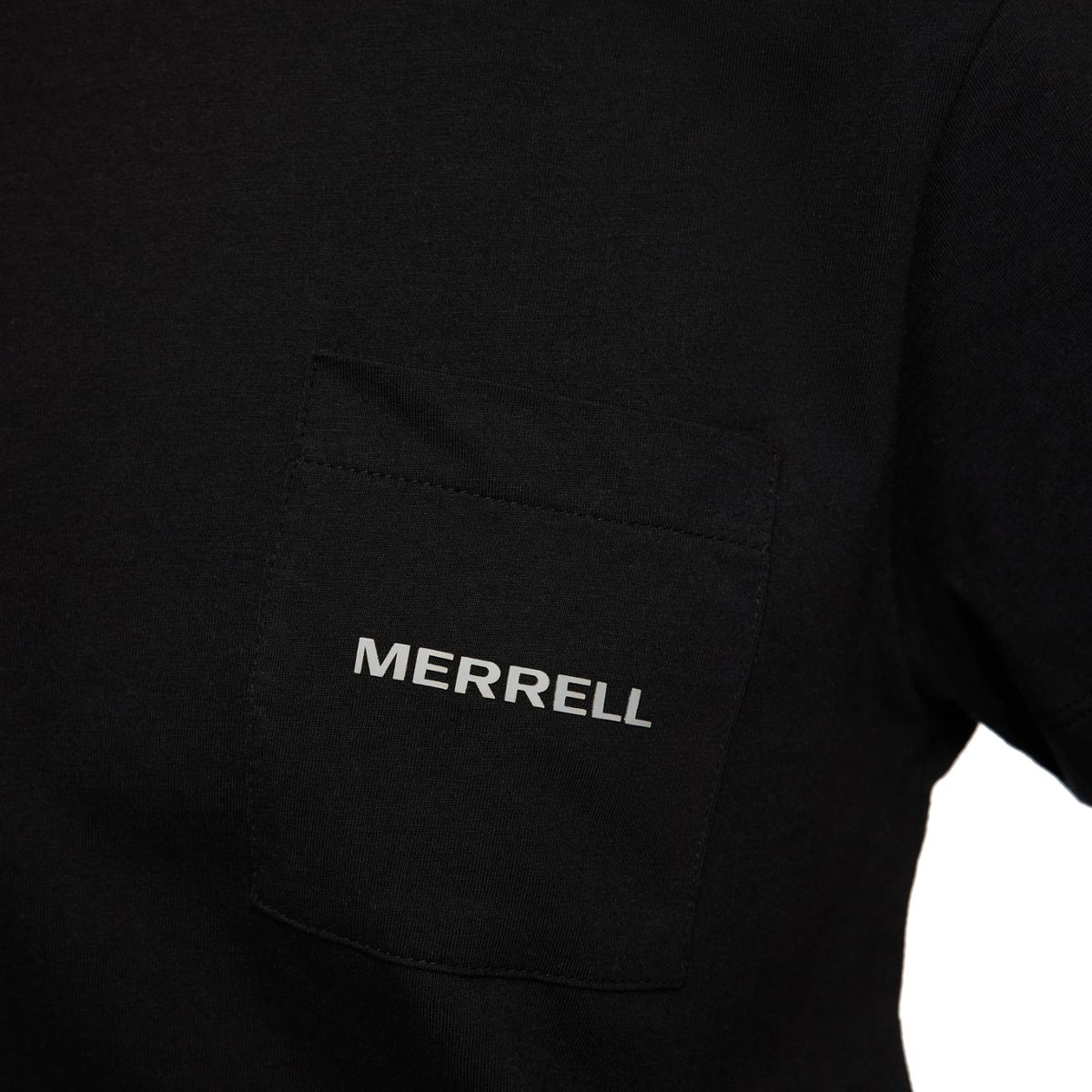 Relaxed Pocket Short Sleeve Tee, Black, dynamic 5