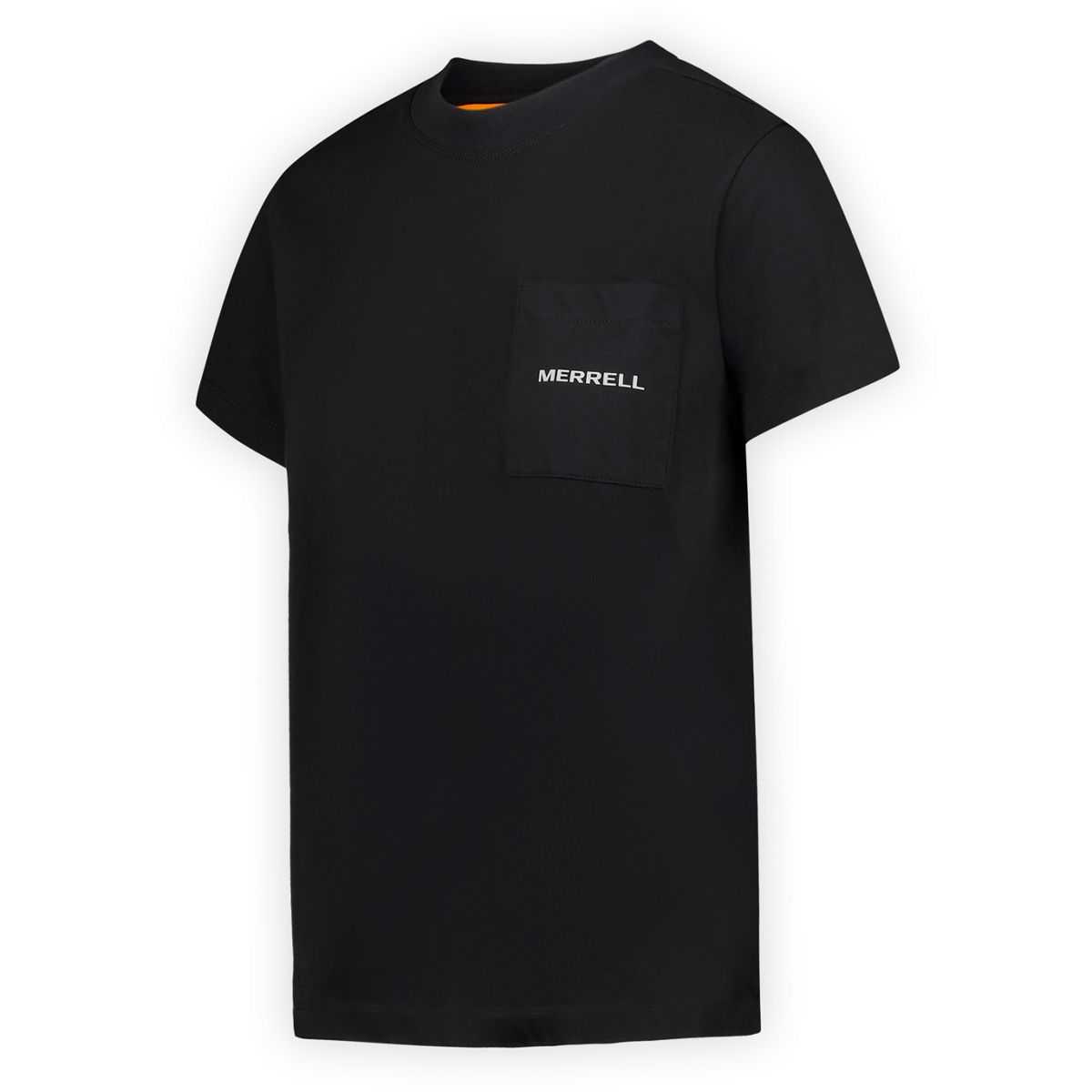 Relaxed Pocket Short Sleeve Tee, Black, dynamic 6