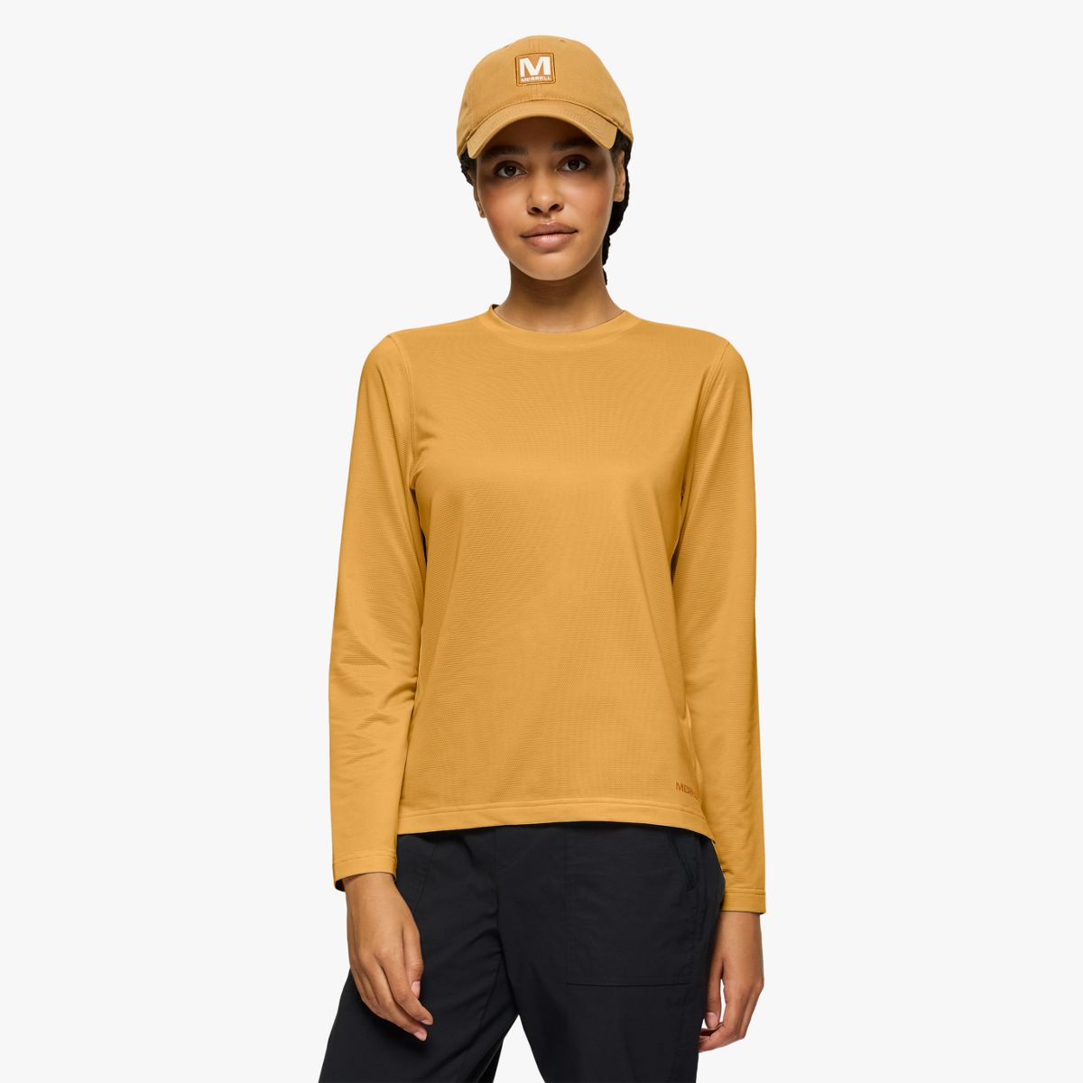 Active Long Sleeve Tee, Harvest, dynamic 2