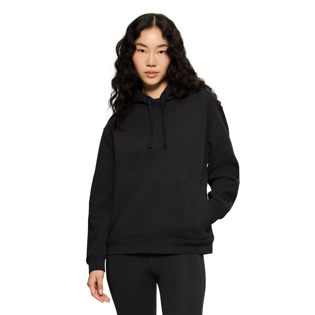 Relaxed Hoody, Black, dynamic
