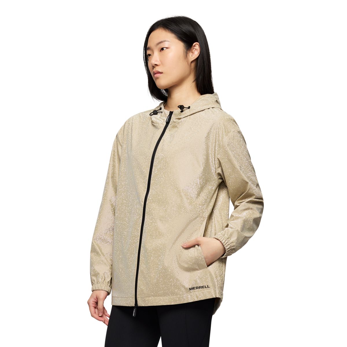 Rani Silver Metallic Raincoat, Mojave Desert Tile, dynamic 4