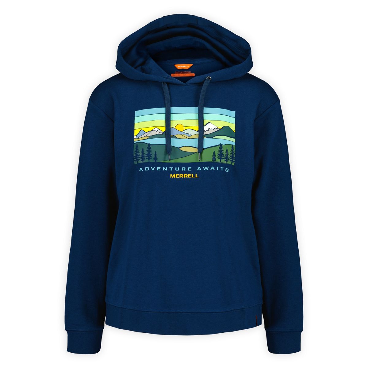 Await Adventure Hoody, Navy Night, dynamic