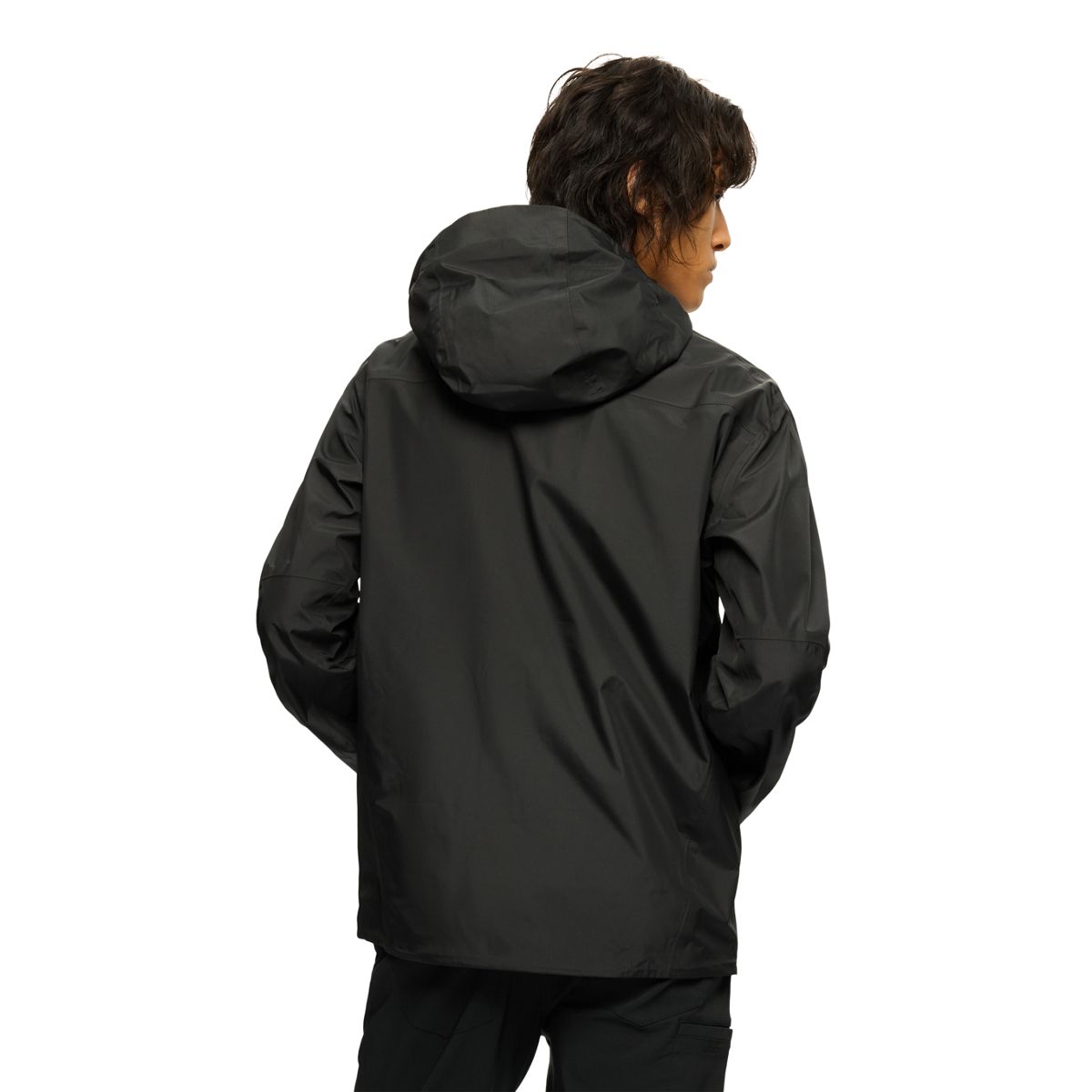 Rain Shell Jacket, Black, dynamic 3