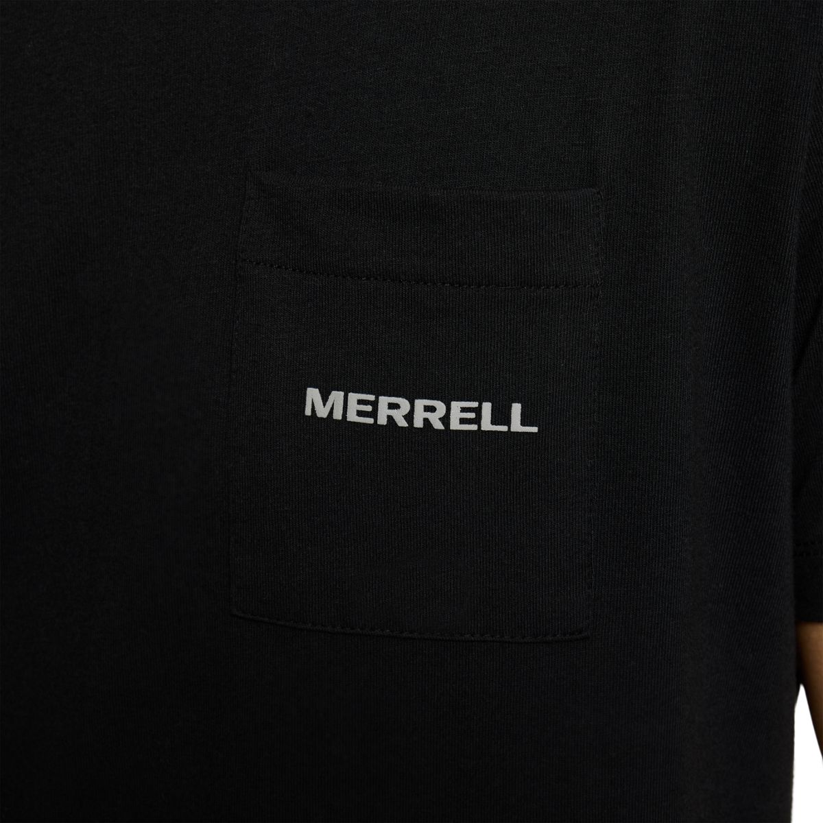 Relaxed Pocket Short Sleeve Tee, Black, dynamic 5