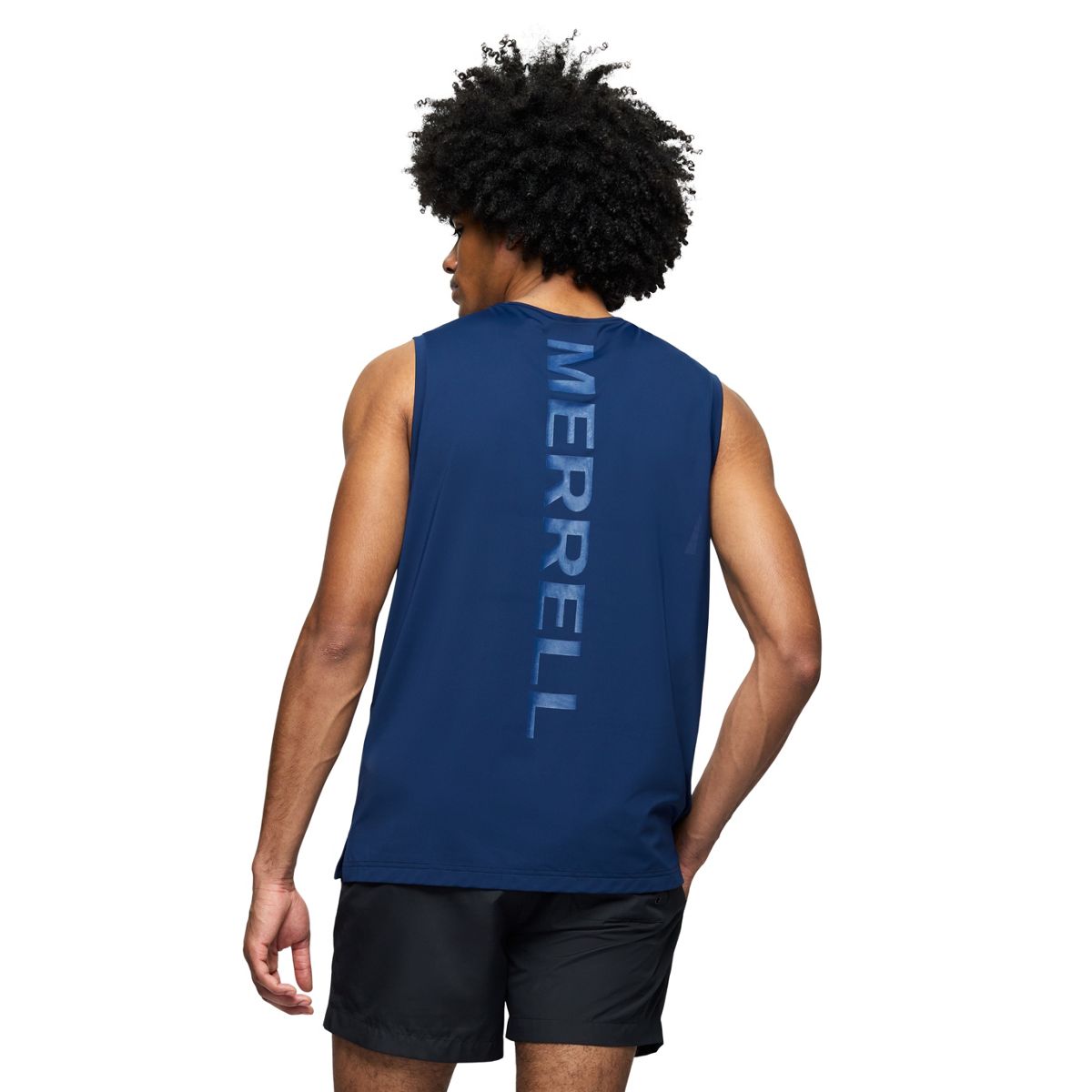 Wayde Running Tank, Navy Night, dynamic 3
