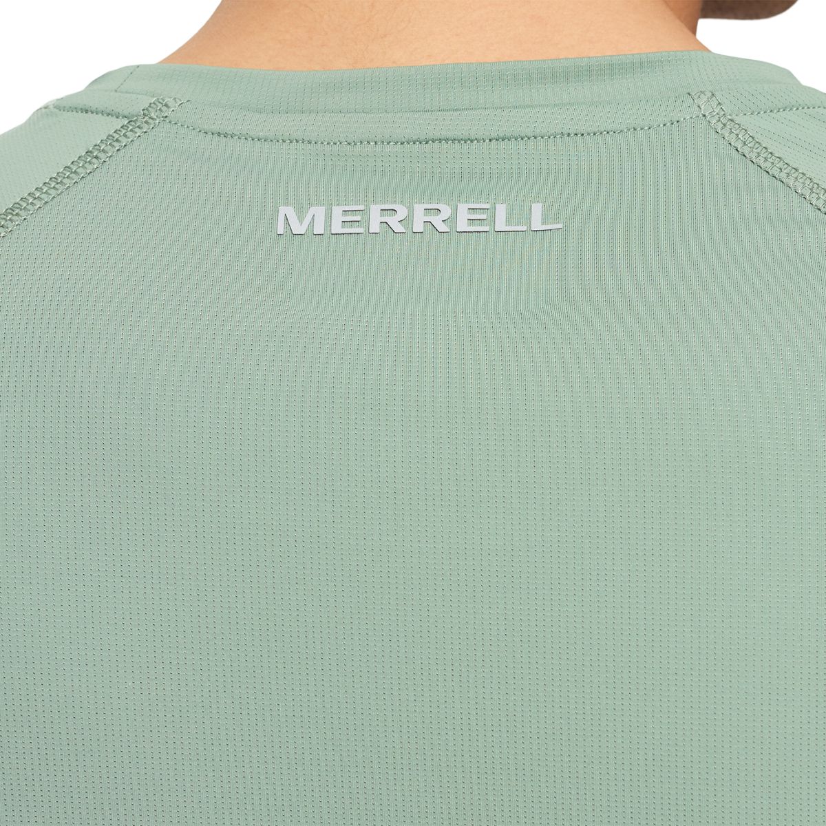 Rowan Long Sleeve Running Top, Iceberg Green, dynamic 5