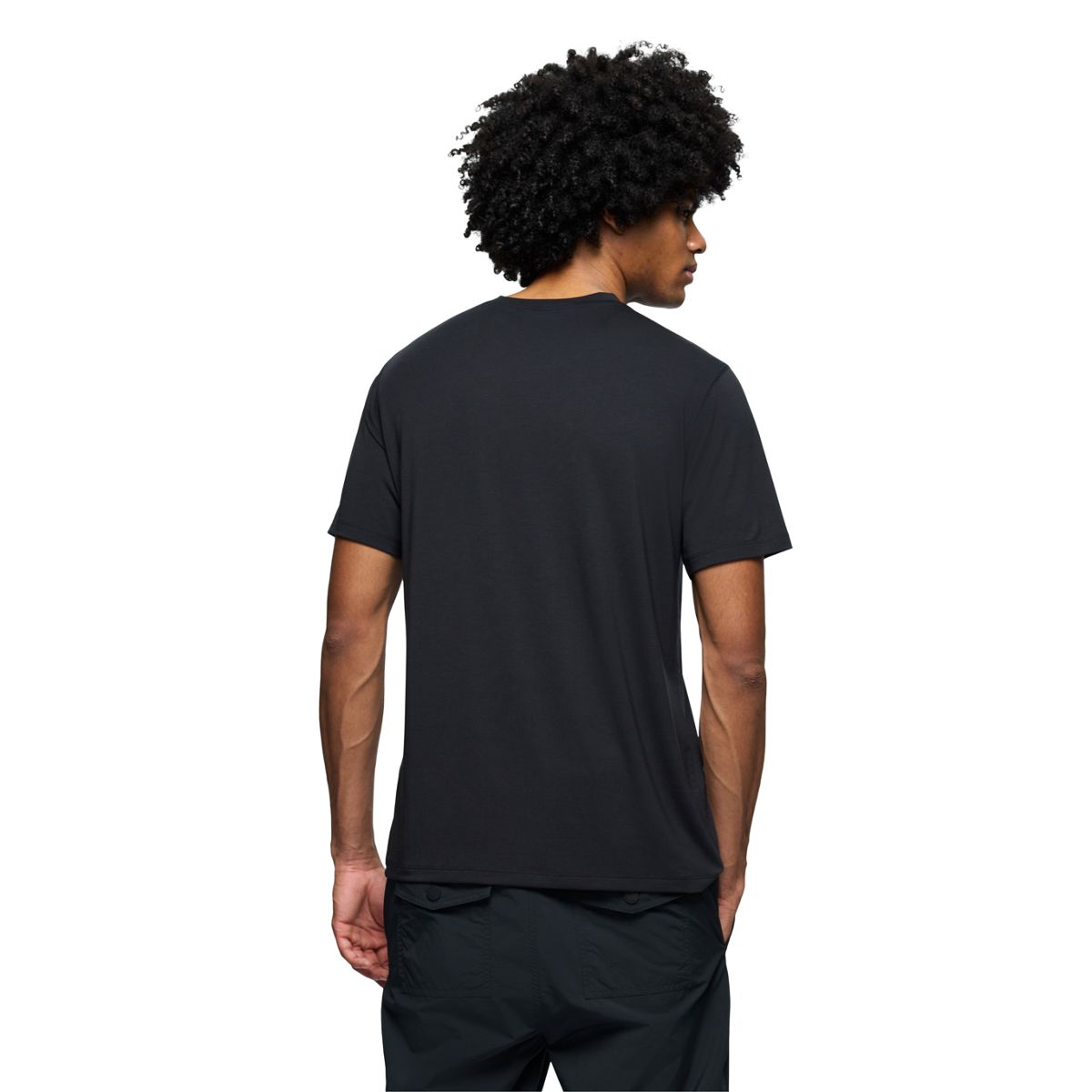 Horizon Tencel Tee, Black, dynamic 3