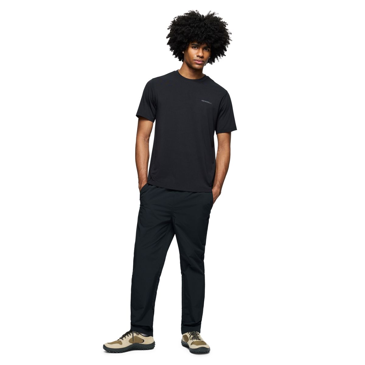 Horizon Tencel Tee, Black, dynamic 2